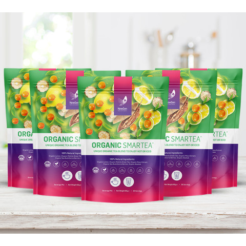 5 x Organic Smartea - Discounted pack price!